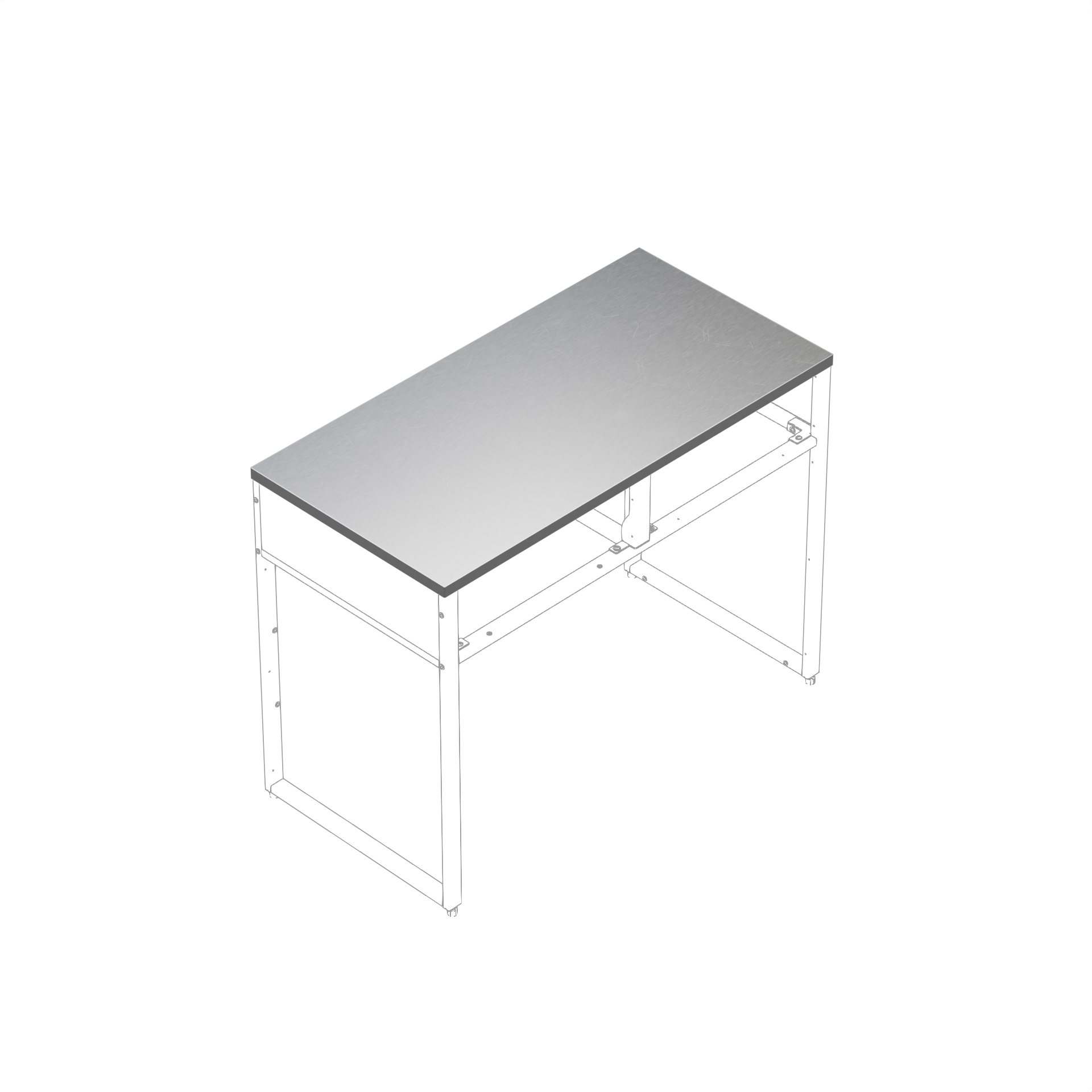 Ram Skotte Kitchen 0H Rostfri Till Utekök