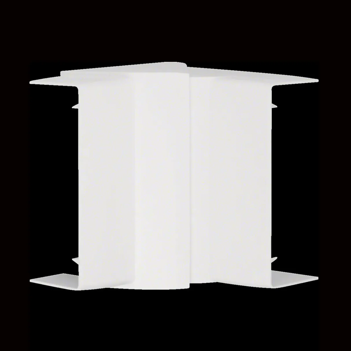 Innerhörn till Matarkanal Hager LF/LFH Flexibel 40 x 110 mm Halogenfri Vit RAL 9016