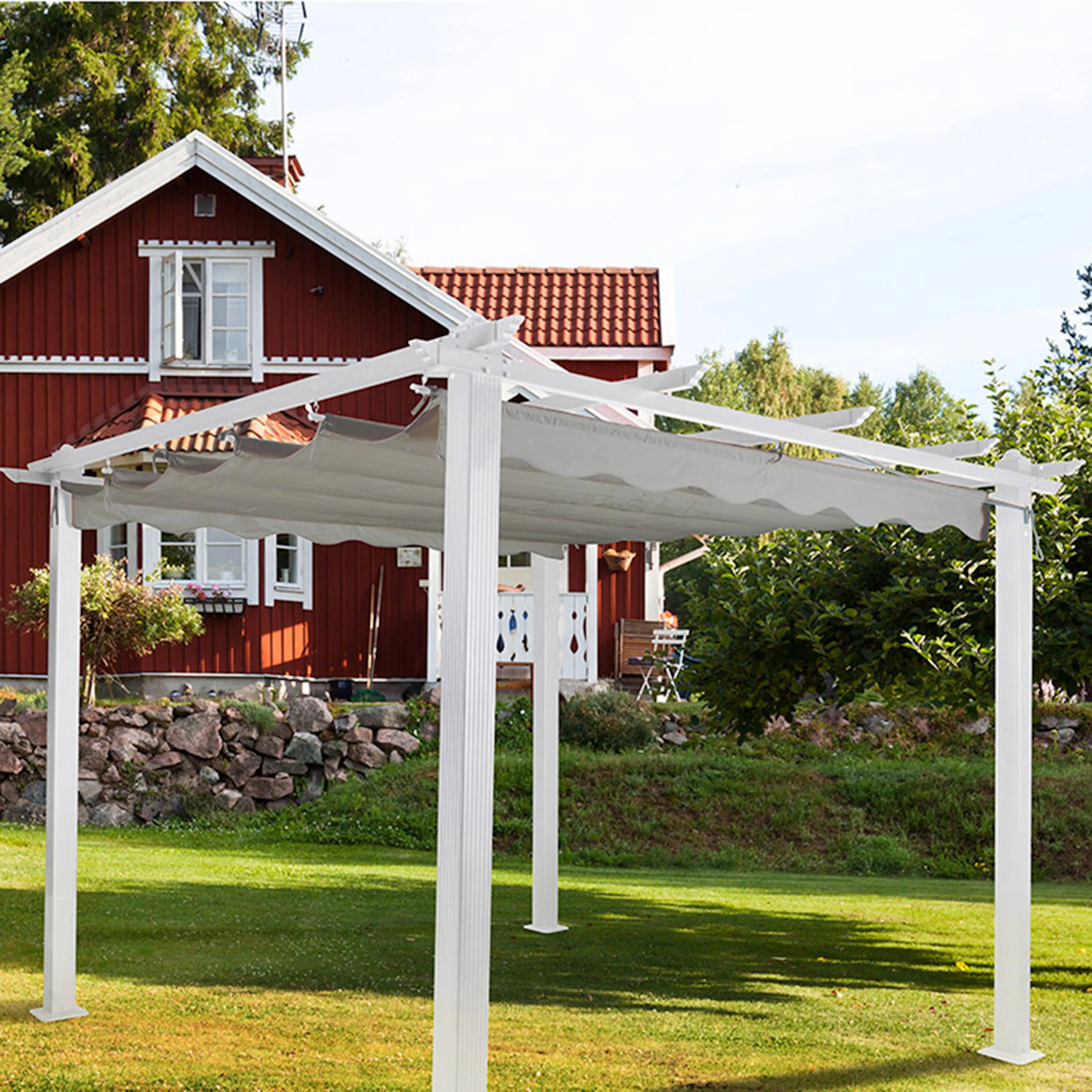 Vit/Grå
