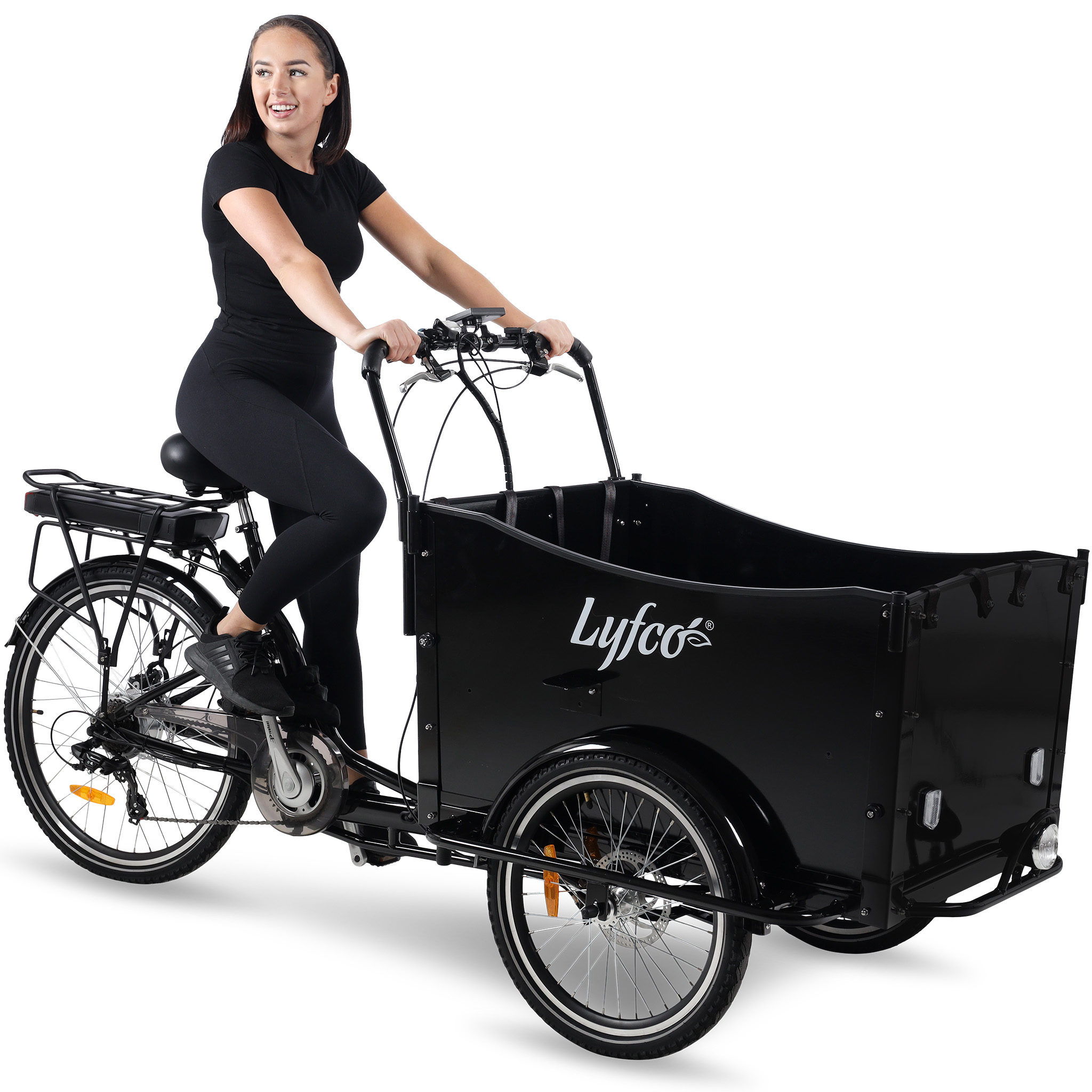 Elcykel Lyfco Cargobike - 10 Ah