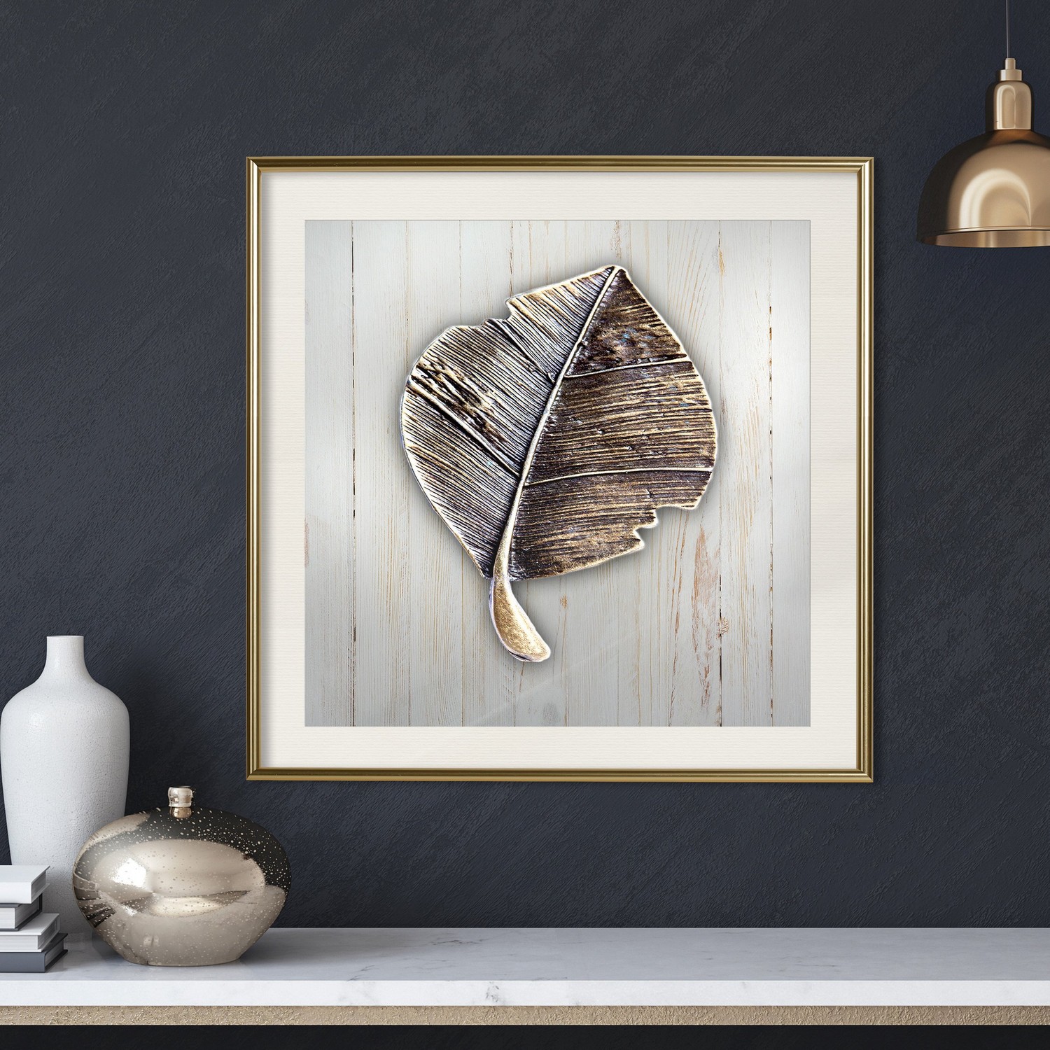 Poster Artgeist Affisch Enchanted in Gold