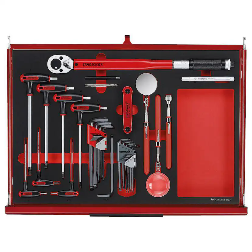 Verktygsset Teng Tools 335 -Delar