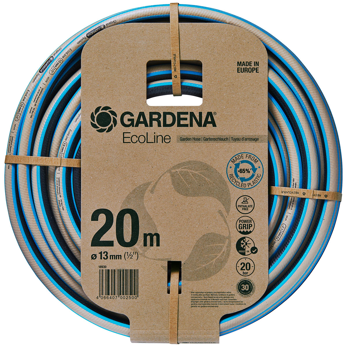 Slang Gardena EcoLine 1/2 tum 20 m