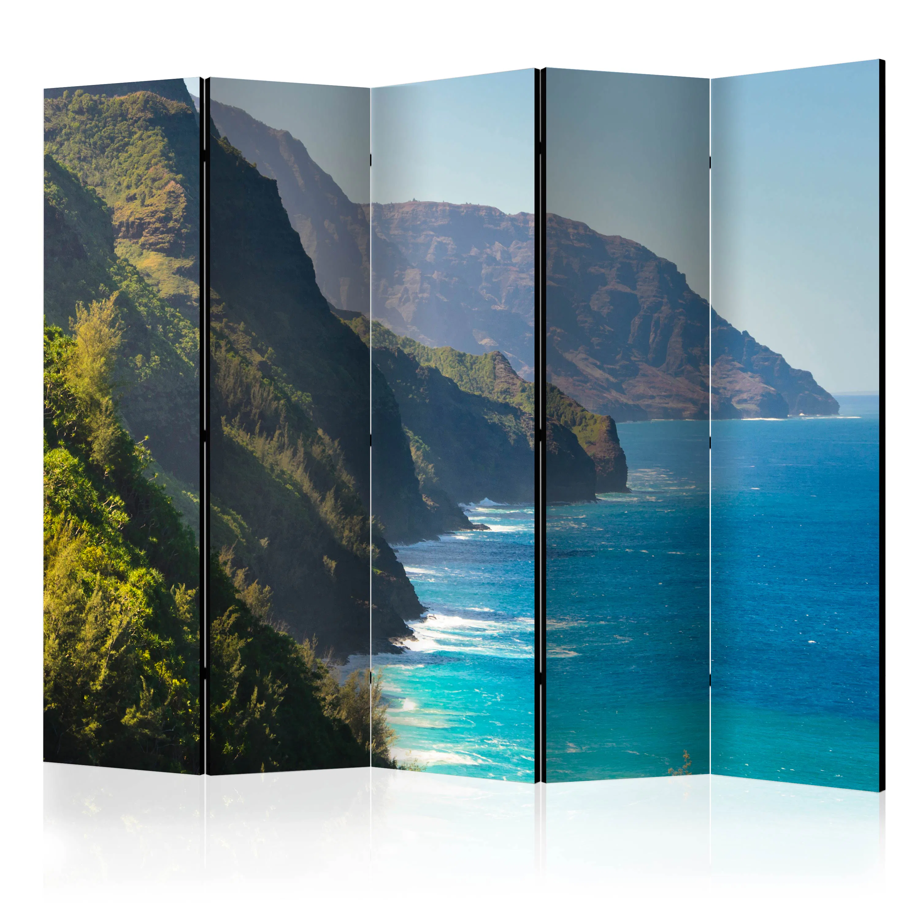 Rumsavdelare Skärmvägg Arkiio Na Pali Coast Kauai Hawaii II 225x172 cm