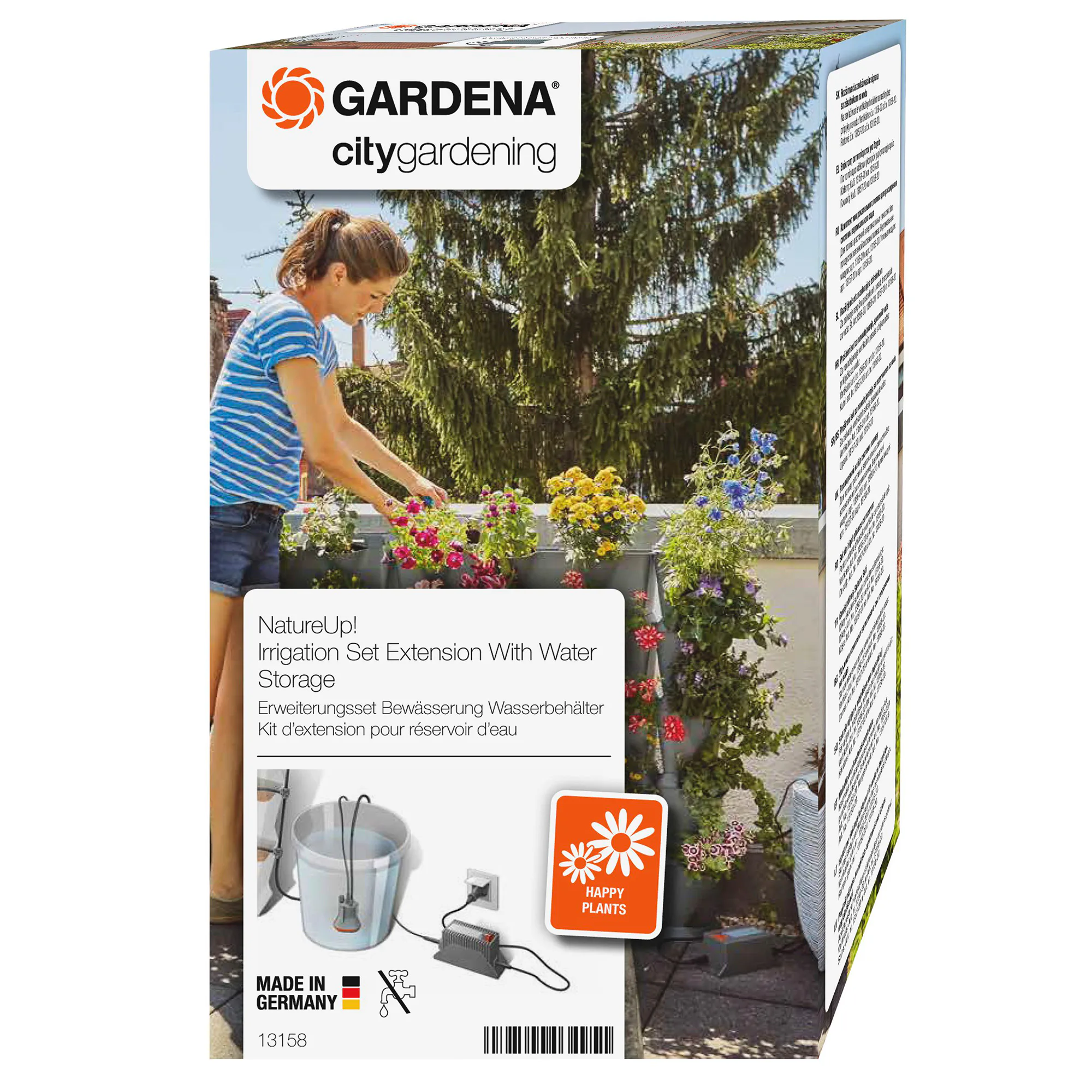 Bevattningsset Gardena Nature Up! Transformator och Pump