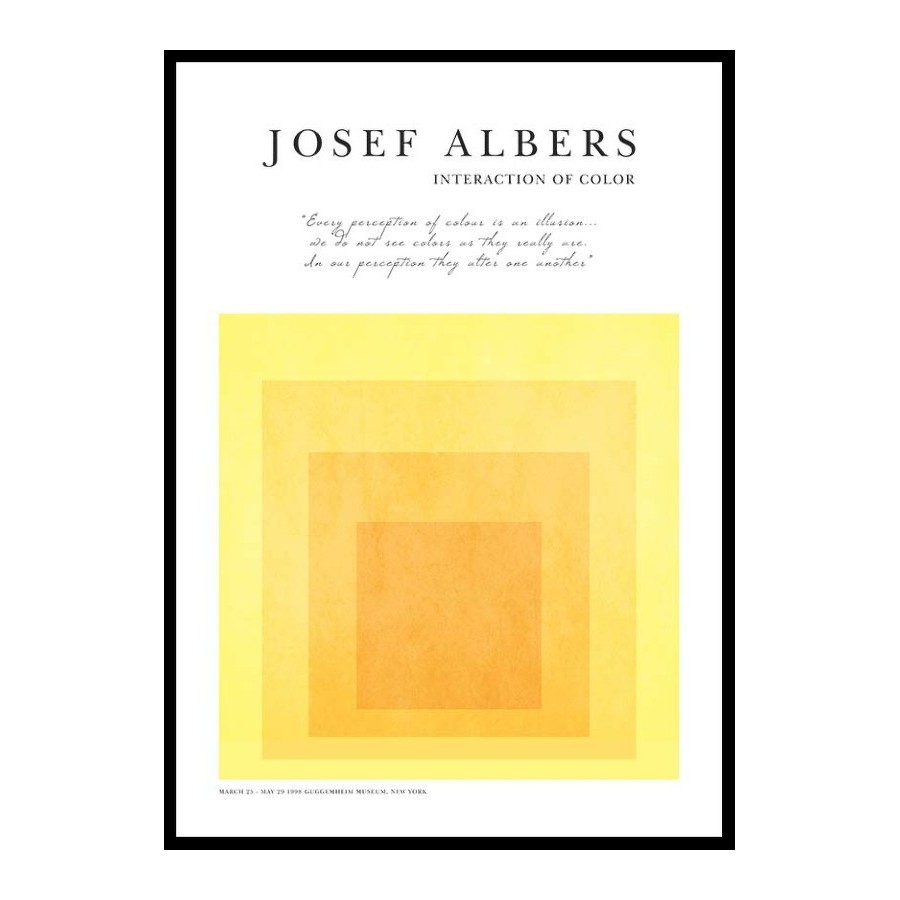 Poster Gallerix Albers Homage To The Square