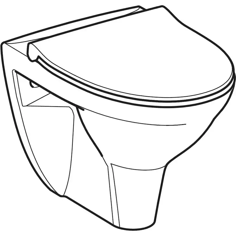 Vägghängd Toalettstol Ifö Spira Classic Rimfree