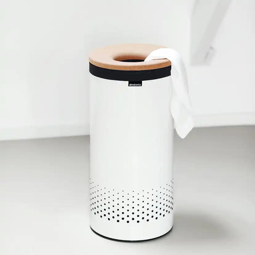 Tvättkorg Brabantia med Korklock