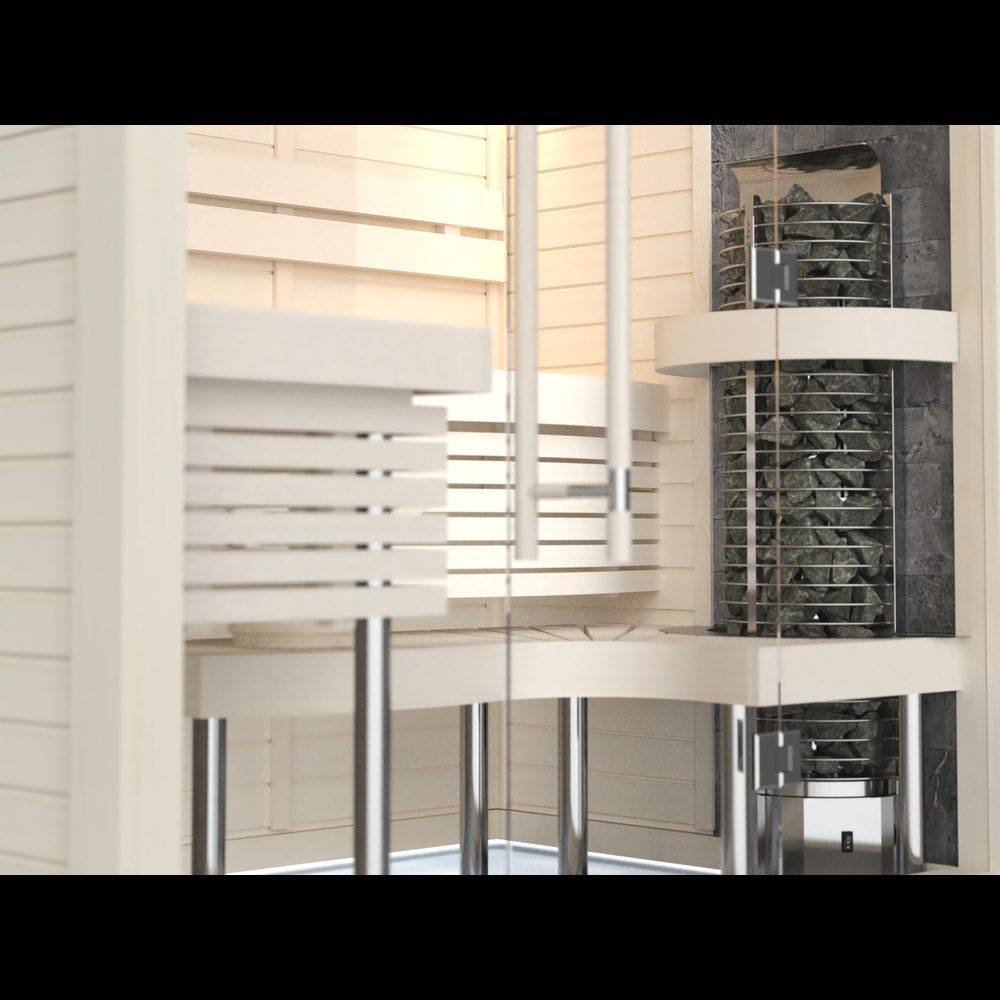Elektriskt Bastuaggregat SAWO Tower Vägg 3P-1P