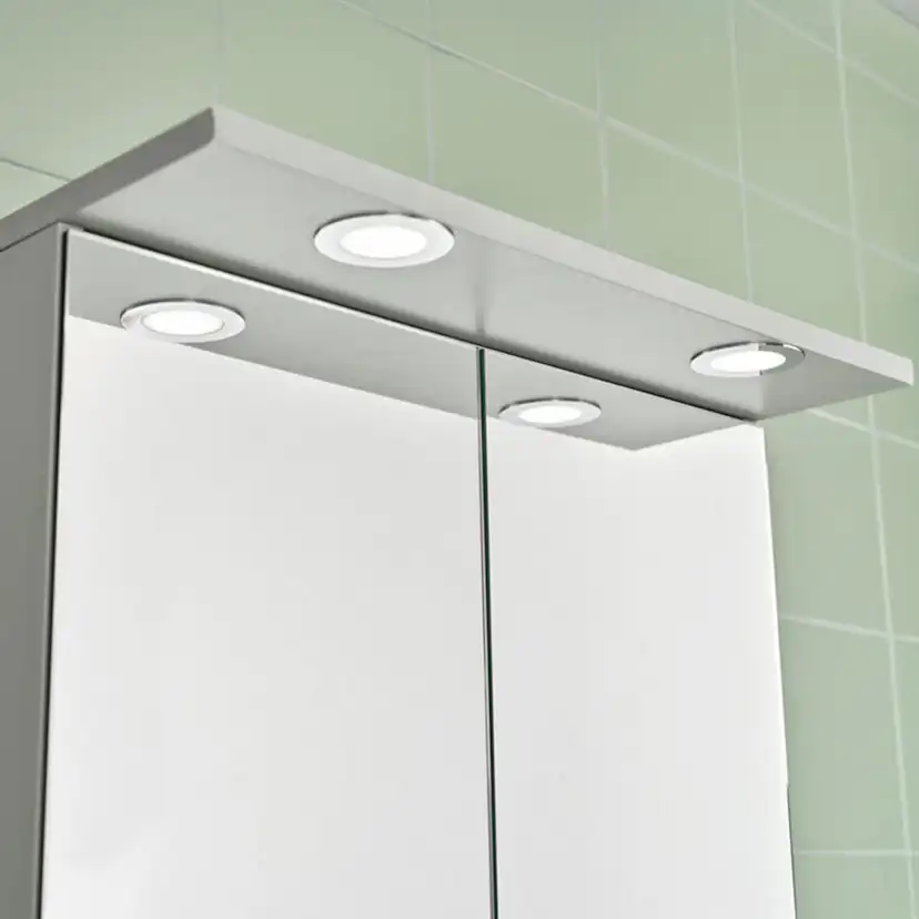 Spegelskåp Alterna Ariella Aqua med LED-Belysning