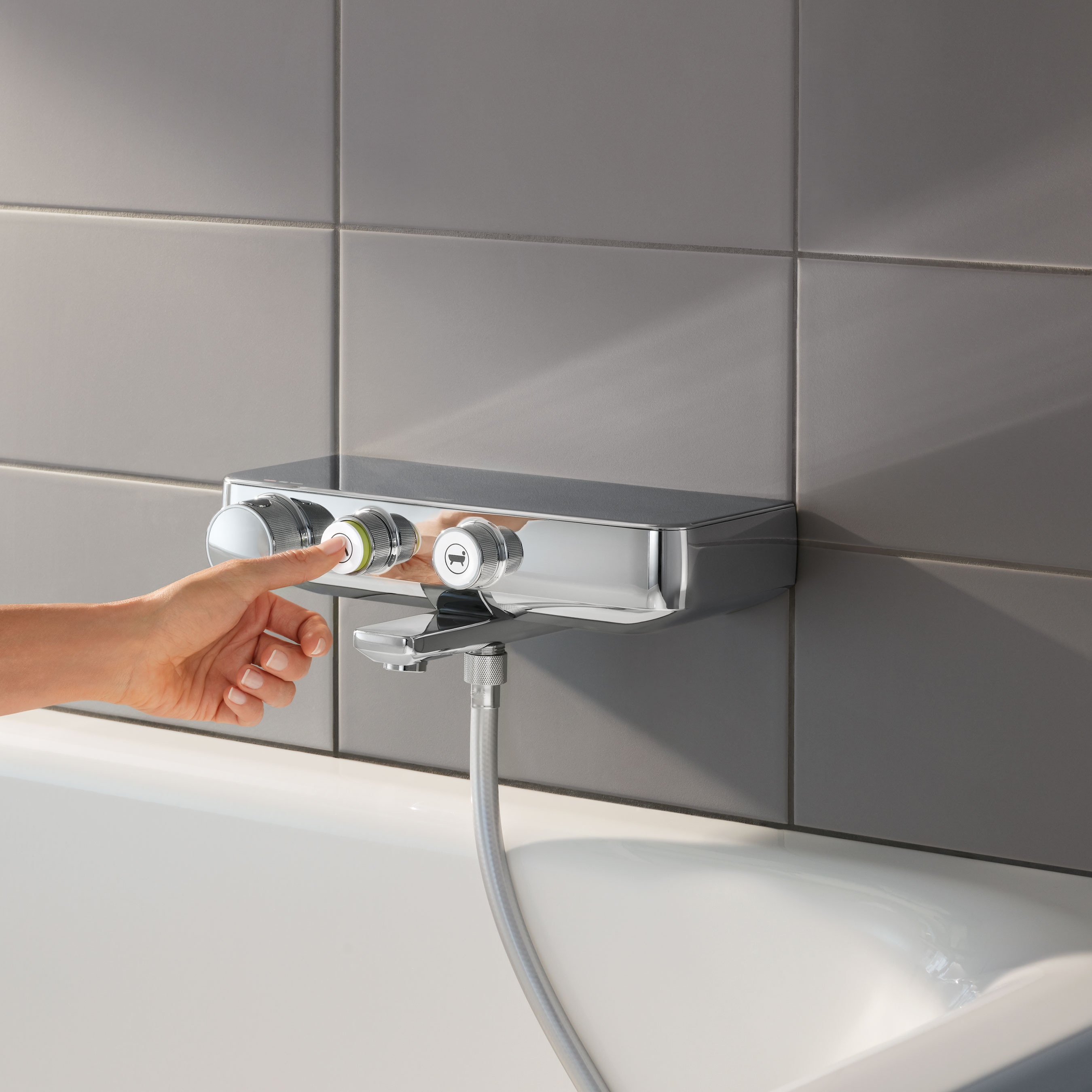 Badkarsblandare Grohe Grohtherm SmartControl 34718 150 cc