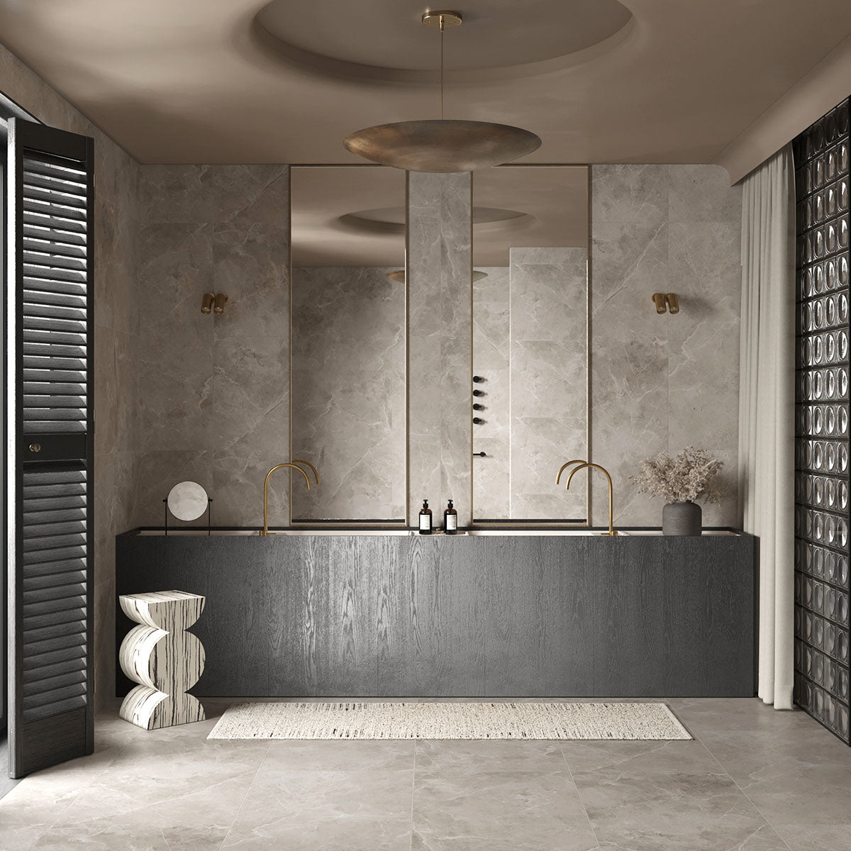 Klinker Tenfors Pulpis Mid Grey Marmor Matt 60x60