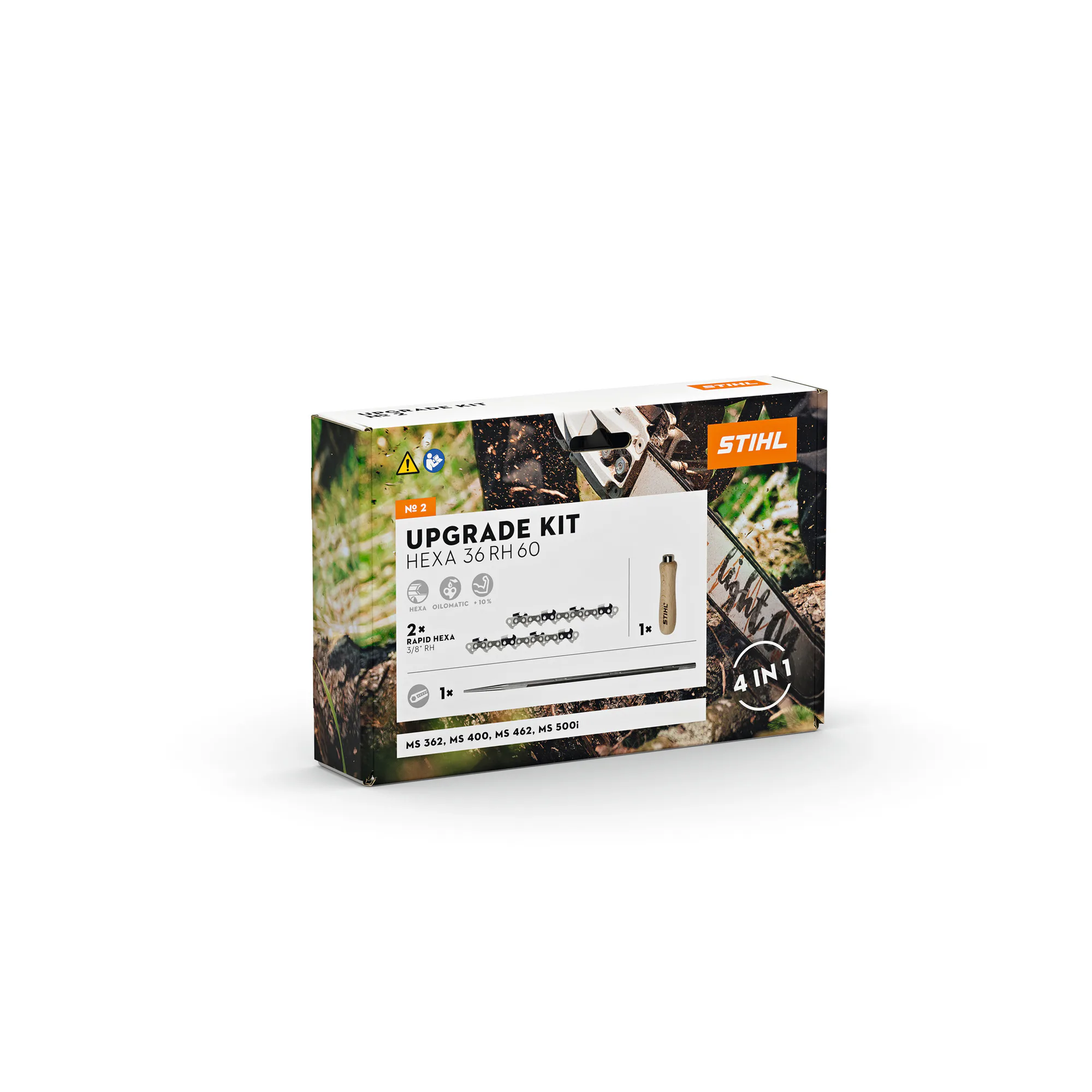 Fil & Kedjepaket STIHL Rapid Hexa 3/8" 1,6mm 72dl