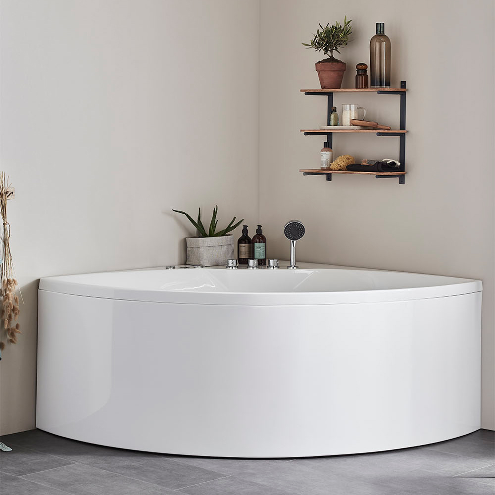 Bubbelbadkar Noro Star 140 inkl. blandare