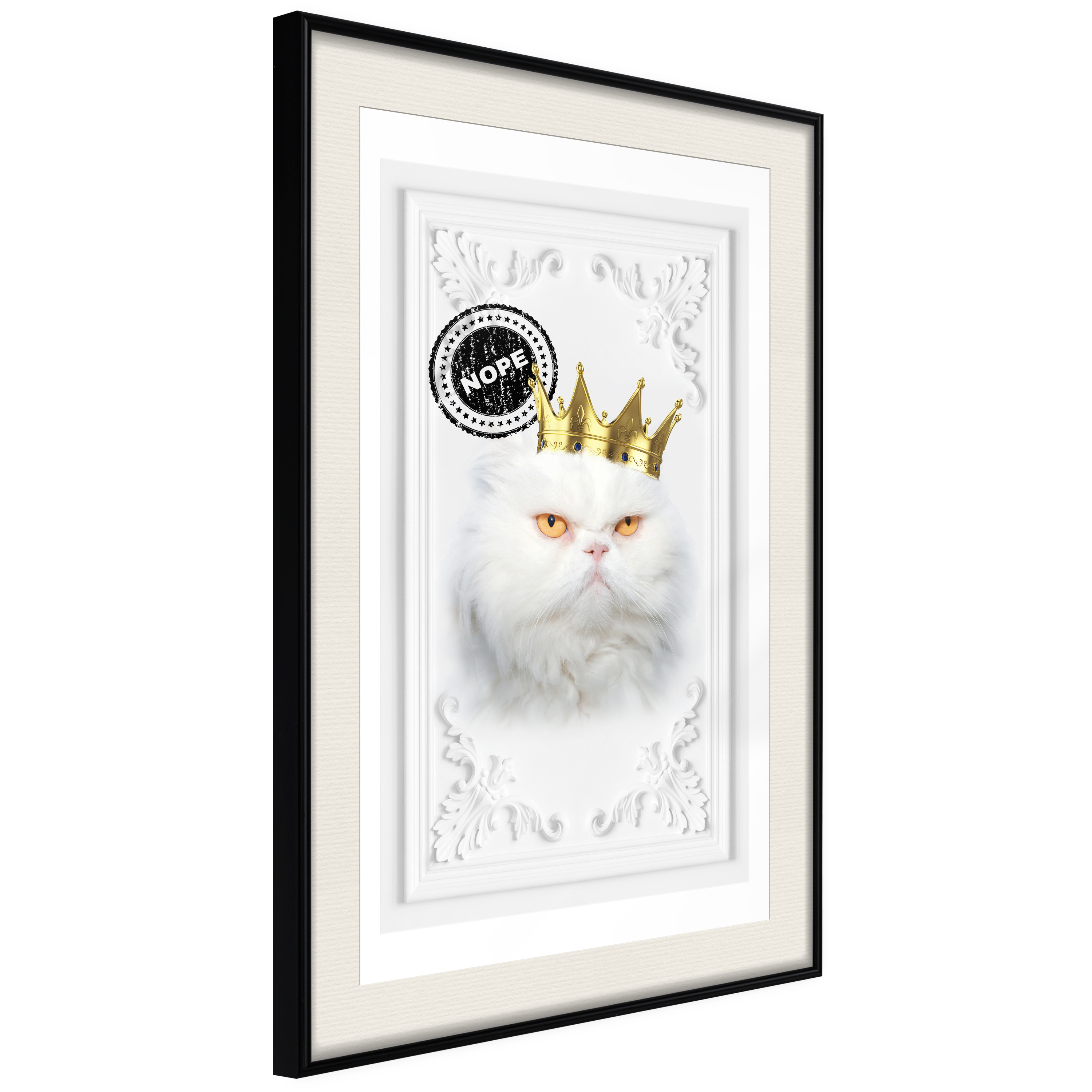 Poster Artgeist Affisch The King Cat