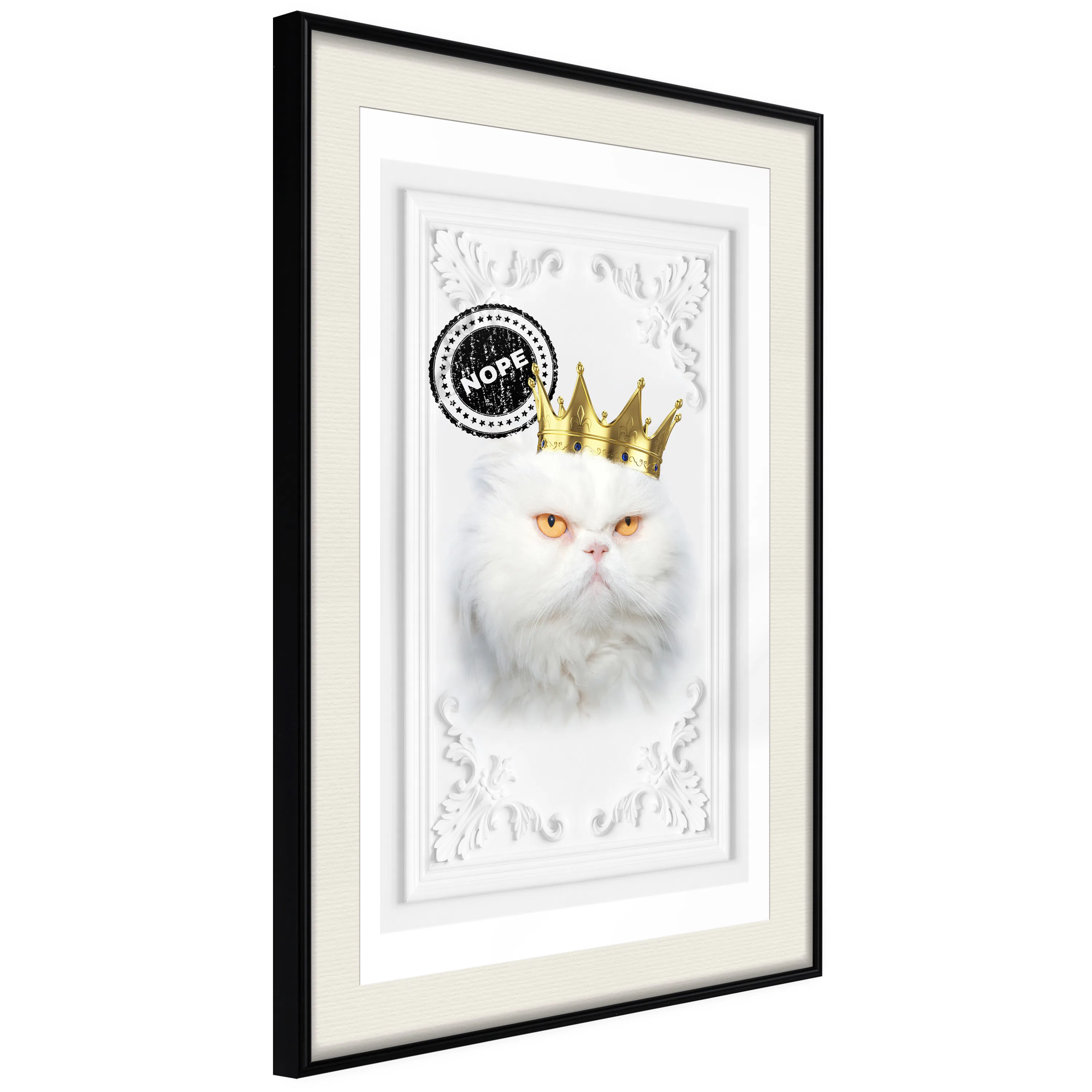 Poster Artgeist Affisch The King Cat