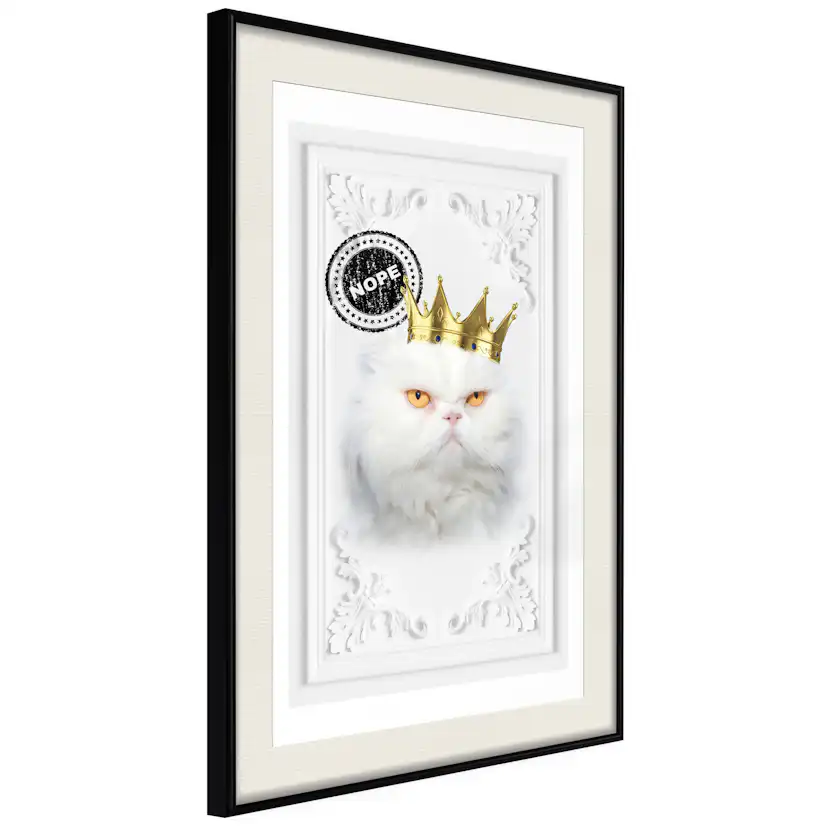 Poster Artgeist Affisch The King Cat