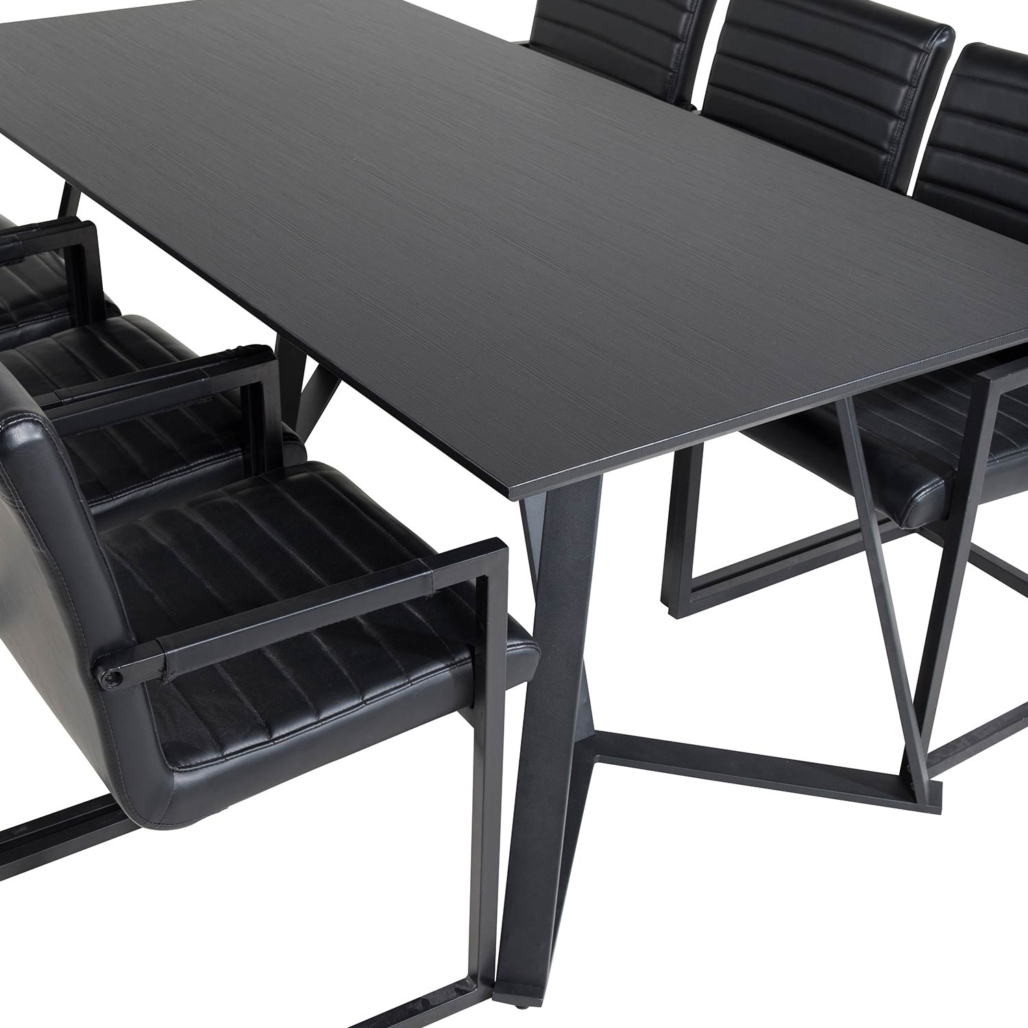 Matgrupp Venture Home Madde med 6 Asta Stolar