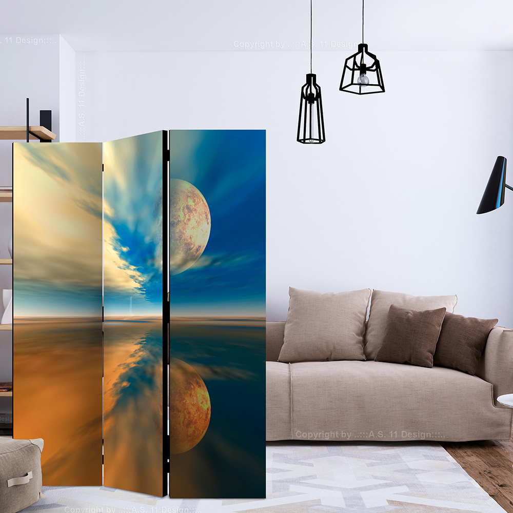 Rumsavdelare Skärmvägg Arkiio Fly Me To The Moon 135x172 cm