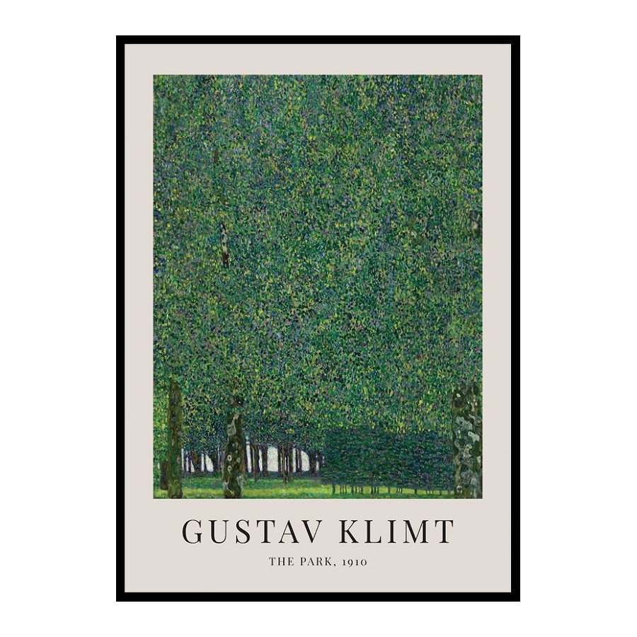 Poster Gallerix The Park By Gustav Klimt