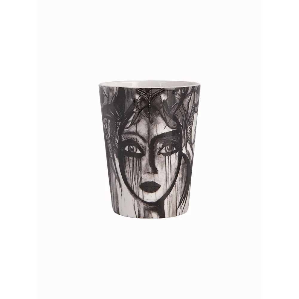 Mugg Carolina Gynning Slice of Life B/W