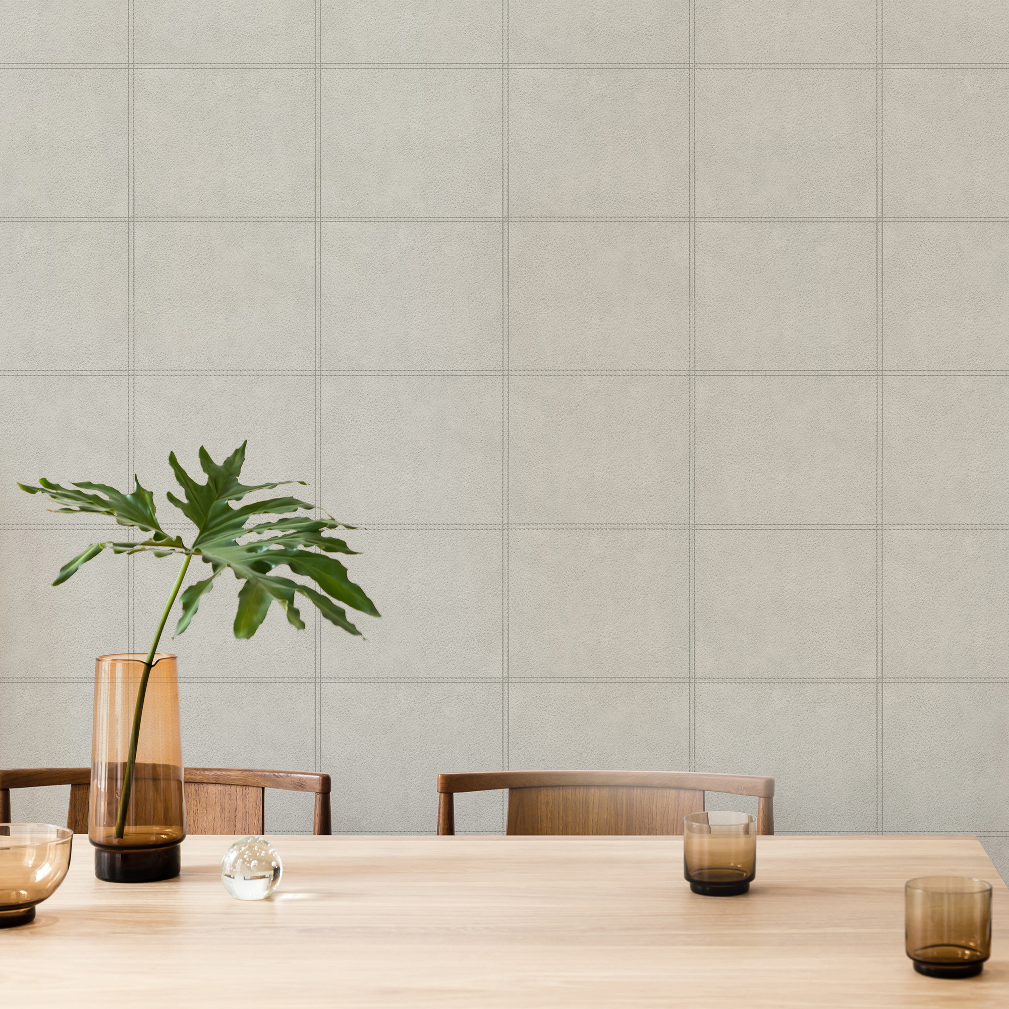 Tapet Easy Decor Leather Taupe 121114