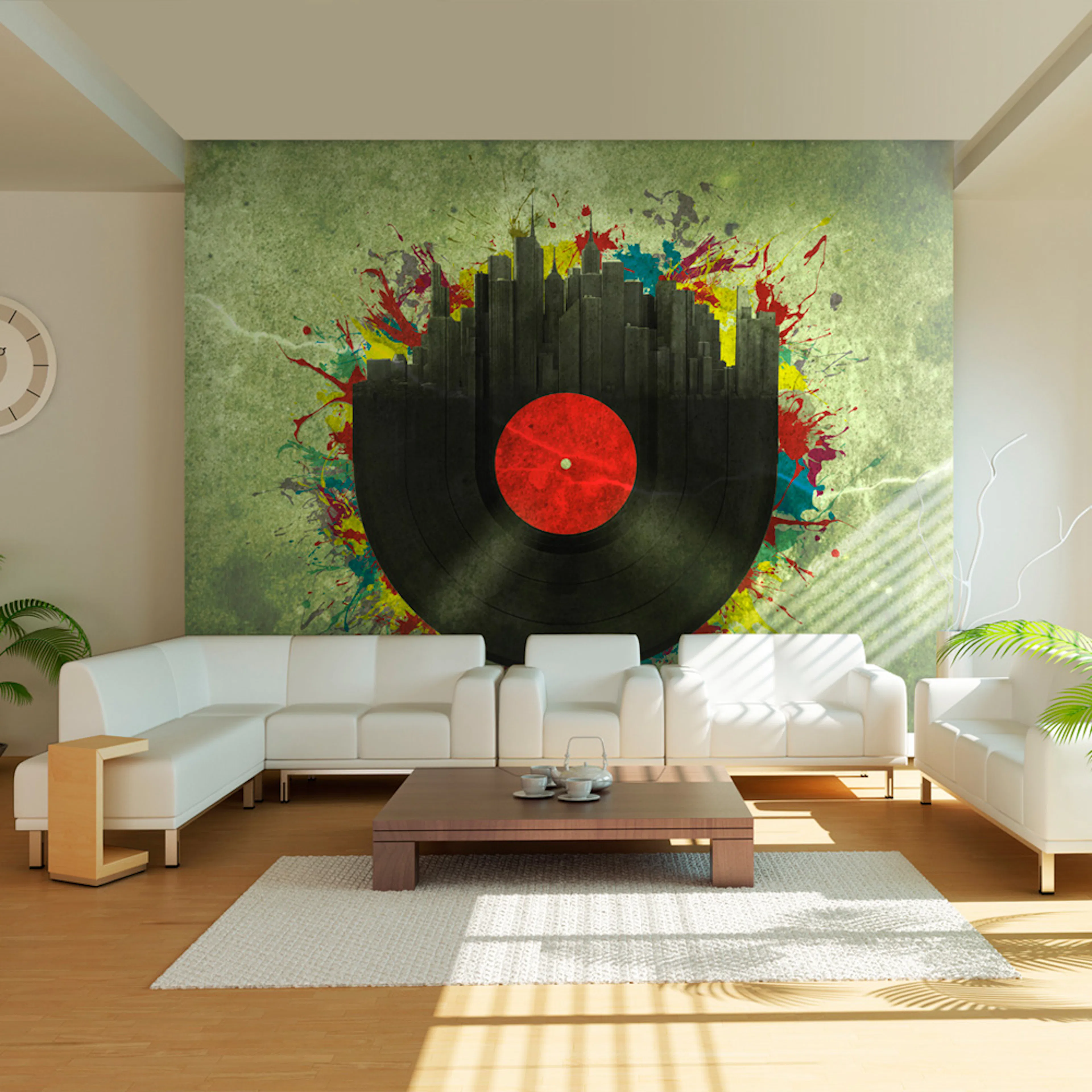 Fototapet Arkiio Colorful Melodies Of The City