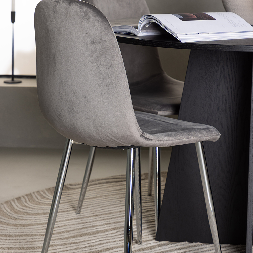 Matgrupp Venture Home Bootcut Ø110 cm med 4 st Eva stolar