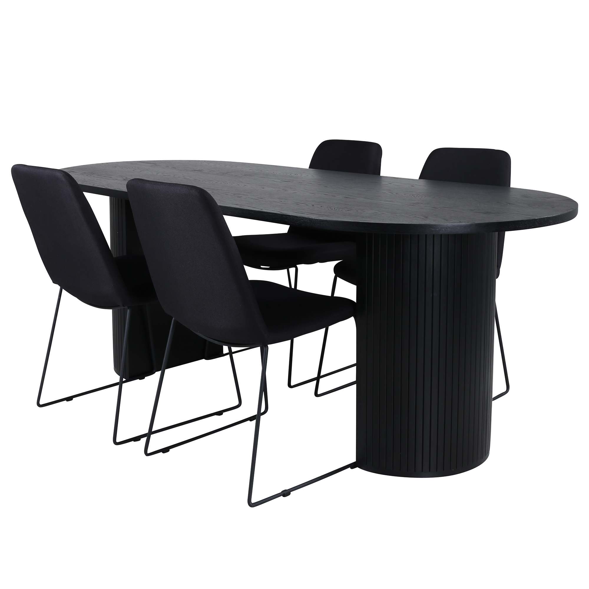 Matgrupp Venture Home Bianca med 4 Muscot Stolar