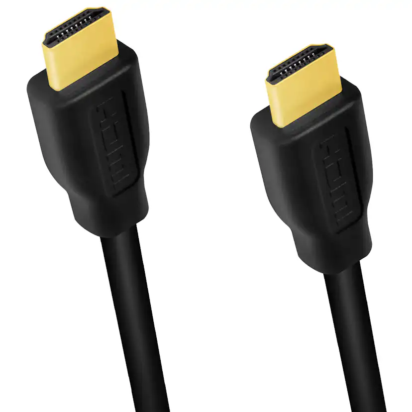 HDMI-kabel Premium High Speed 4K/60Hz 1m Längd: 1 m