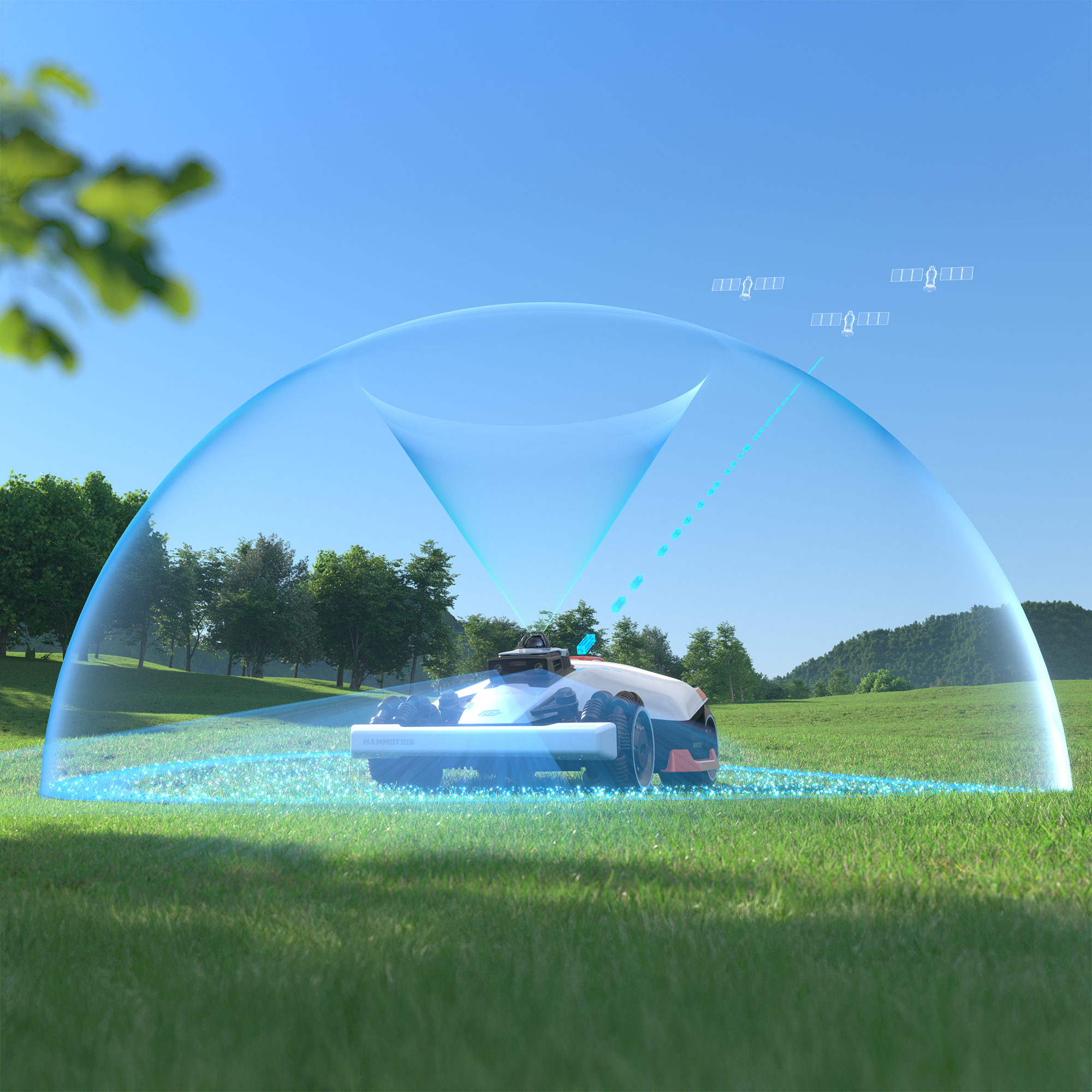Robotgräsklippare Mammotion LUBA 3 AWD 1500 Utan Slinga