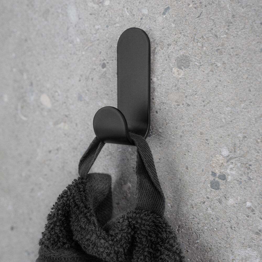 Handdukskrok Beslag Design Base Enkelkrok