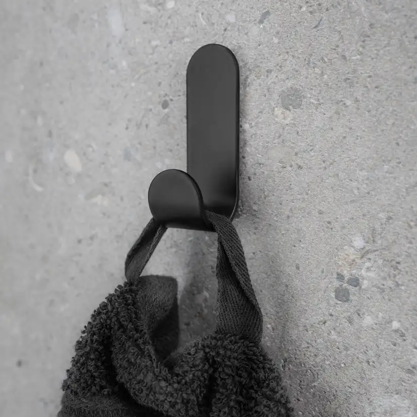 Handdukskrok Beslag Design Base Enkelkrok