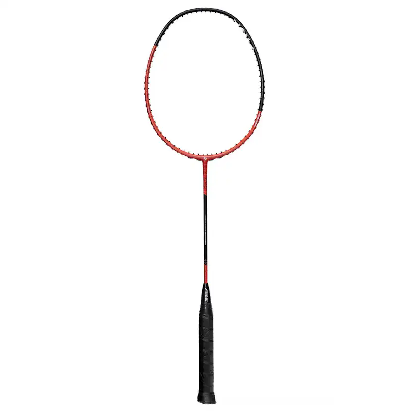 Badmintonracket Stiga Sports Aviox Progress Svart/Röd Osträngat 4