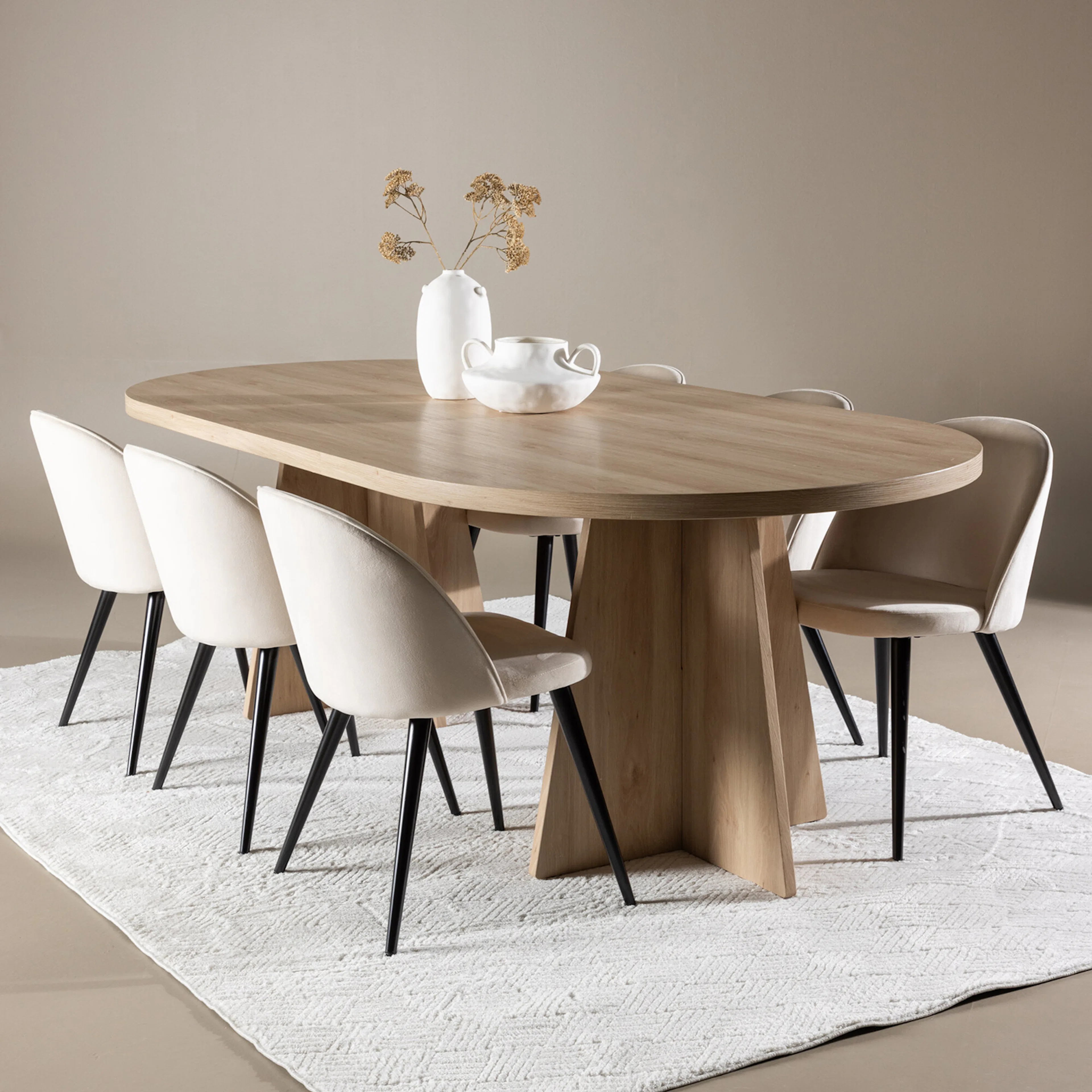 Vittvätt/Beige