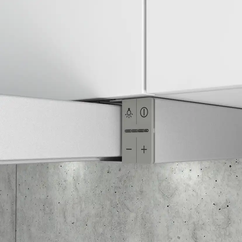 Köksfläkt Siemens LI97RB531 iQ300 Underbyggd Frånluft/Kolfilterfläkt i Rostfritt Stål