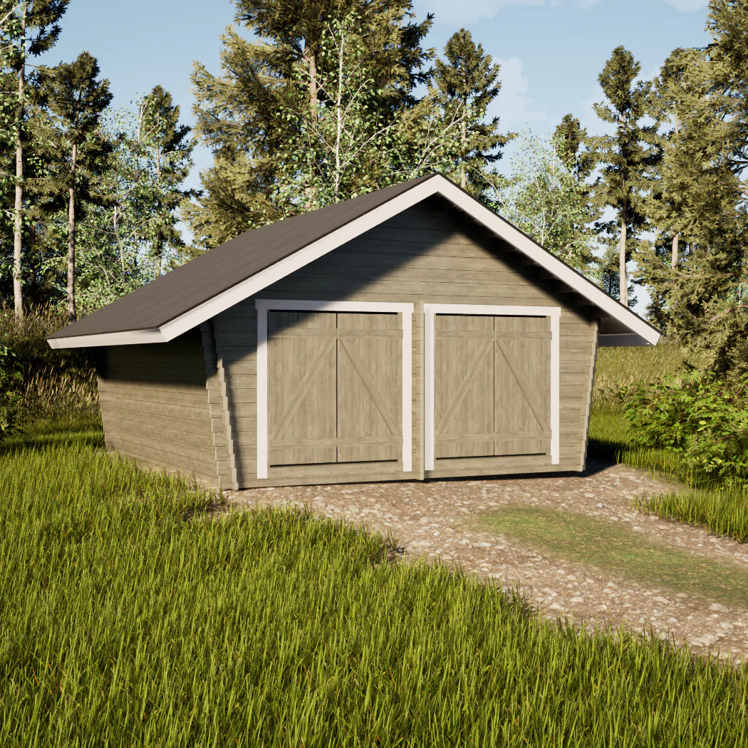 Timmerlada LP Garden Tuplakymppi 20 m²