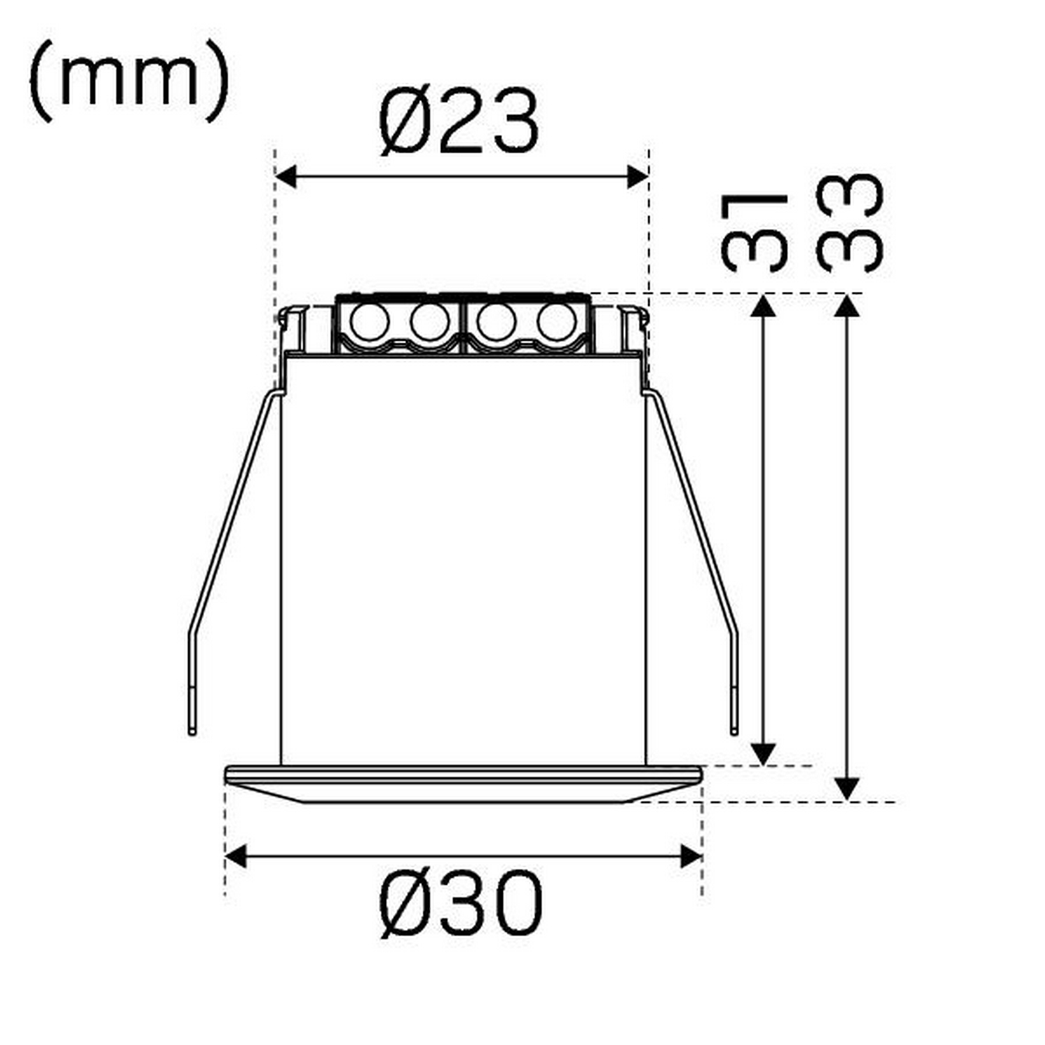 Downlight Hide-a-lite Core Smart 15°