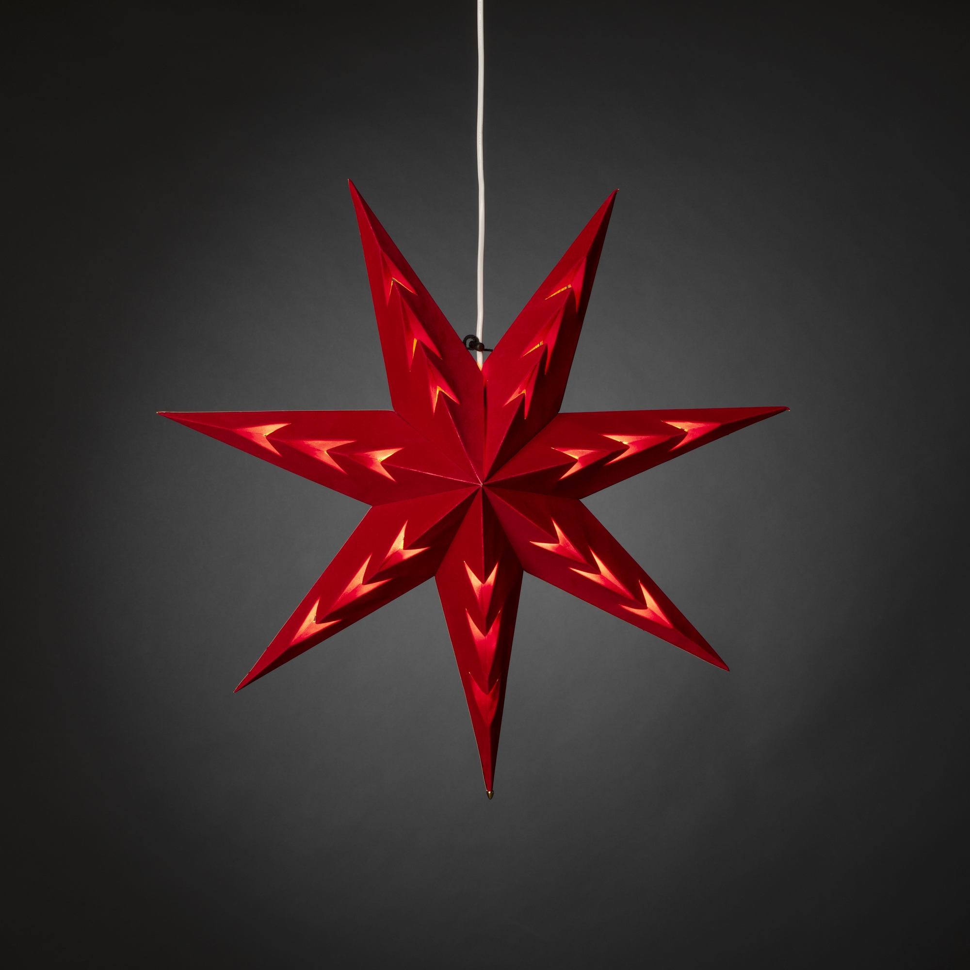 Adventsstjärna Gnosjö Konstsmide 5952 Sammet 60 cm