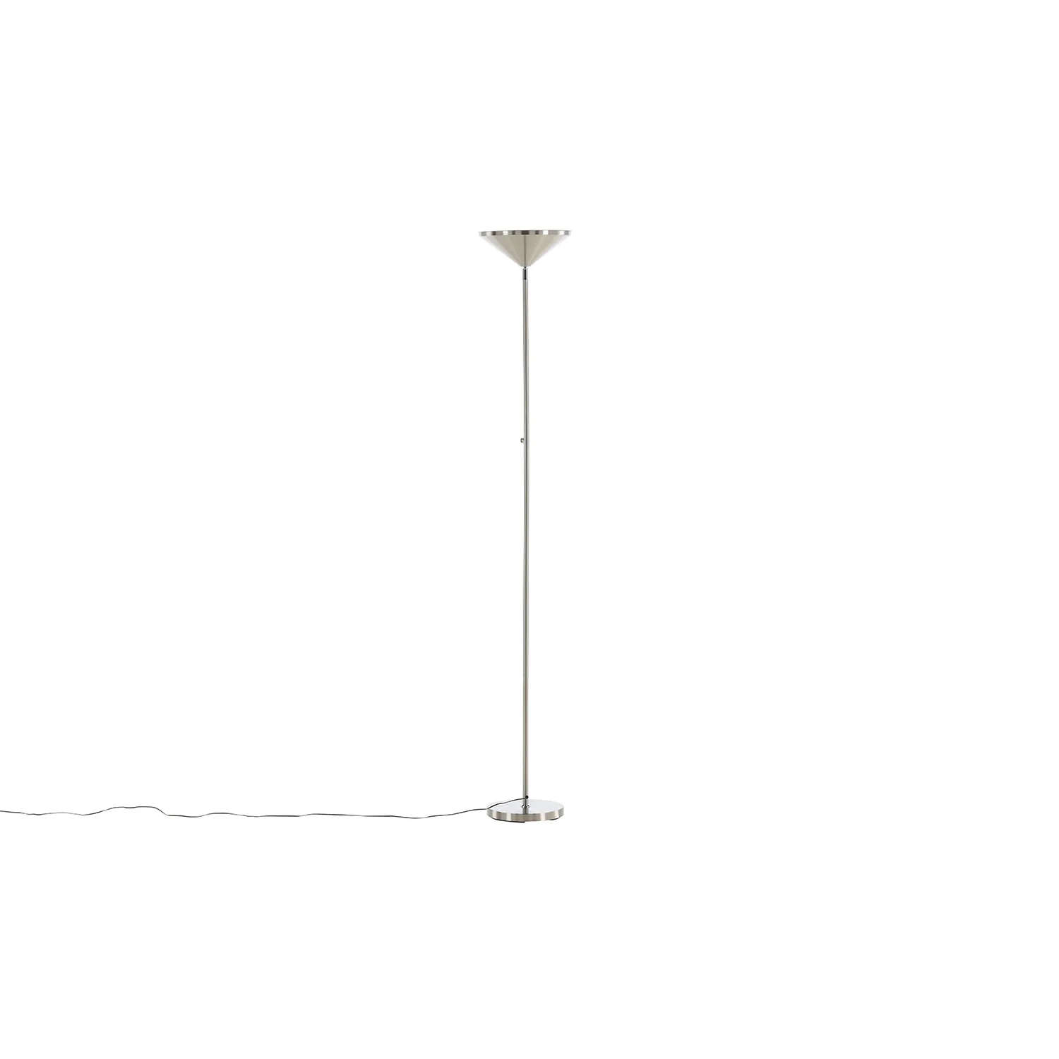 Corong -Floor Lamp - Steel/Steel Silver