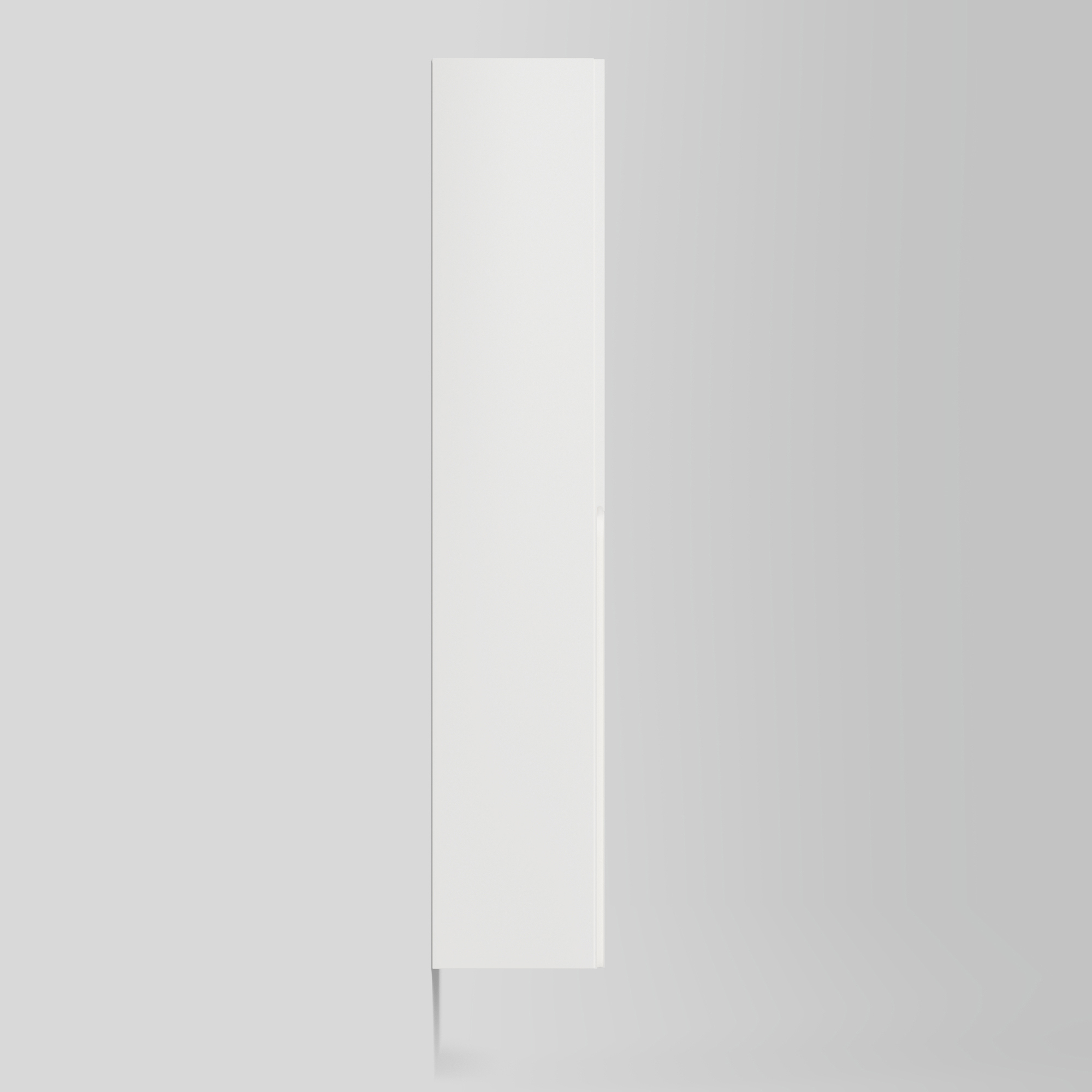 Högskåp Grip 40/30 Pure White, 5 Hy, Hö Färg: Pure White, Hängning: Höger