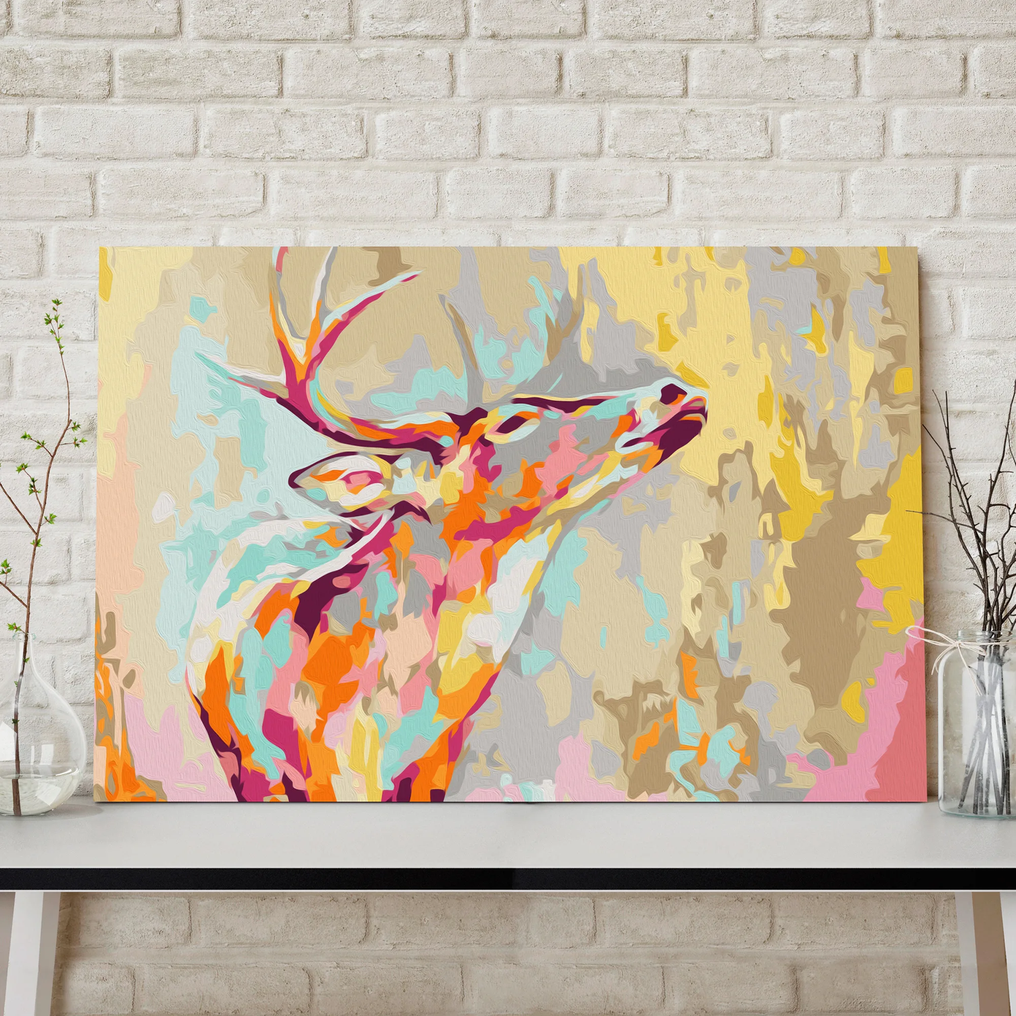 Gör-det-själv Målningar Arkiio Proud Deer