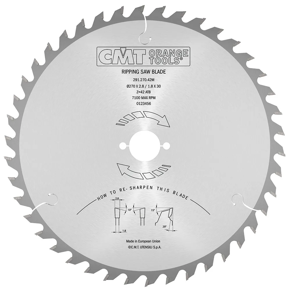 Sågklinga CMT Orange Tools Kapning/Klyvning