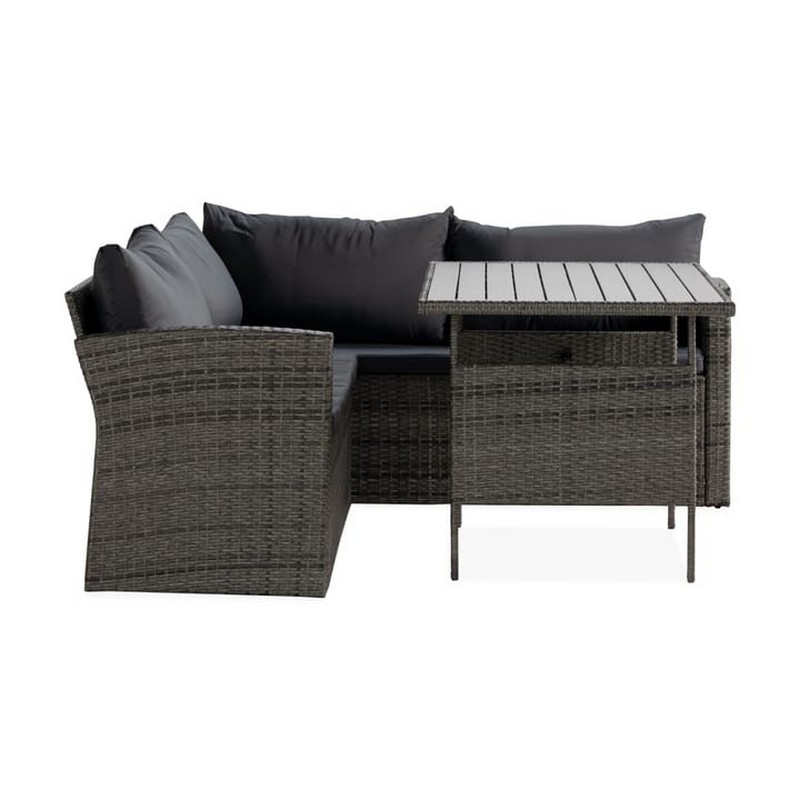 Loungegrupp Comfort Garden James Light Höger Utomhus