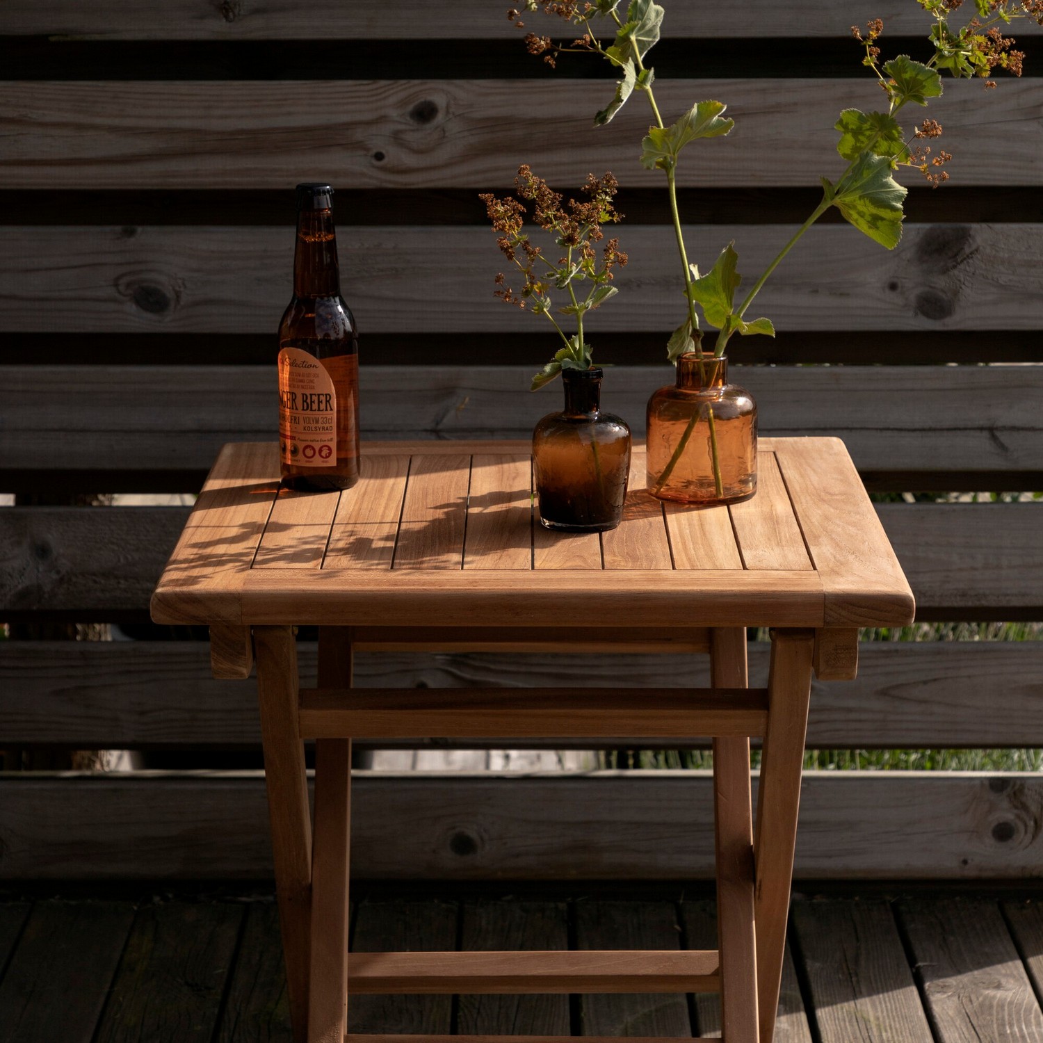 Loungebord Venture Home Kenya Teak 50×50 cm Utomhus