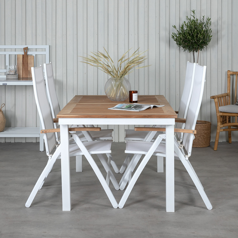 Matgrupp Venture Home Pave med 4 Pave Stolar