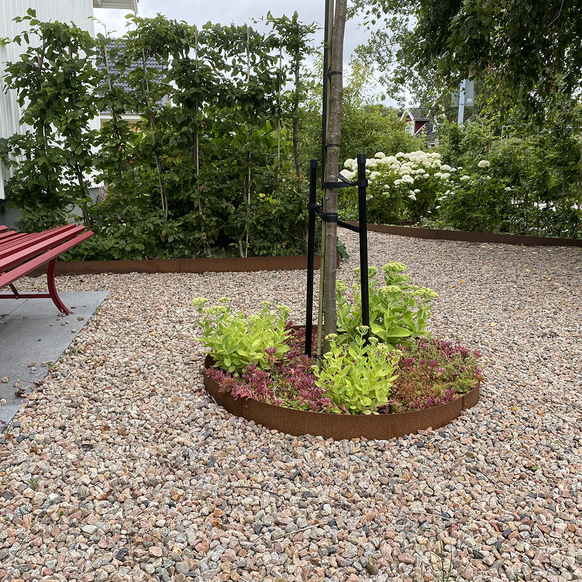 Planteringskant Flexigarden Corten 120 Cirkel