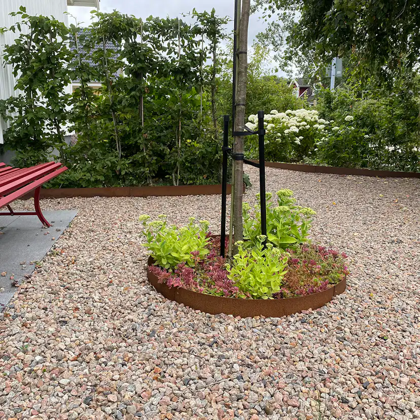 Planteringskant Flexigarden Corten 120 Cirkel