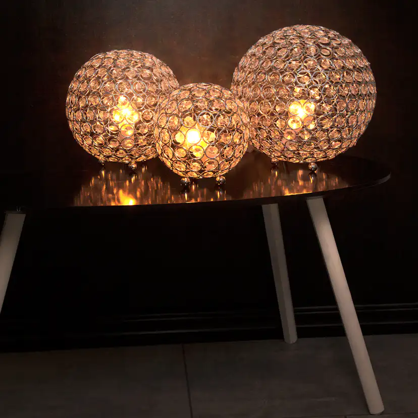 Bordslampa Aneta Bling 25 cm