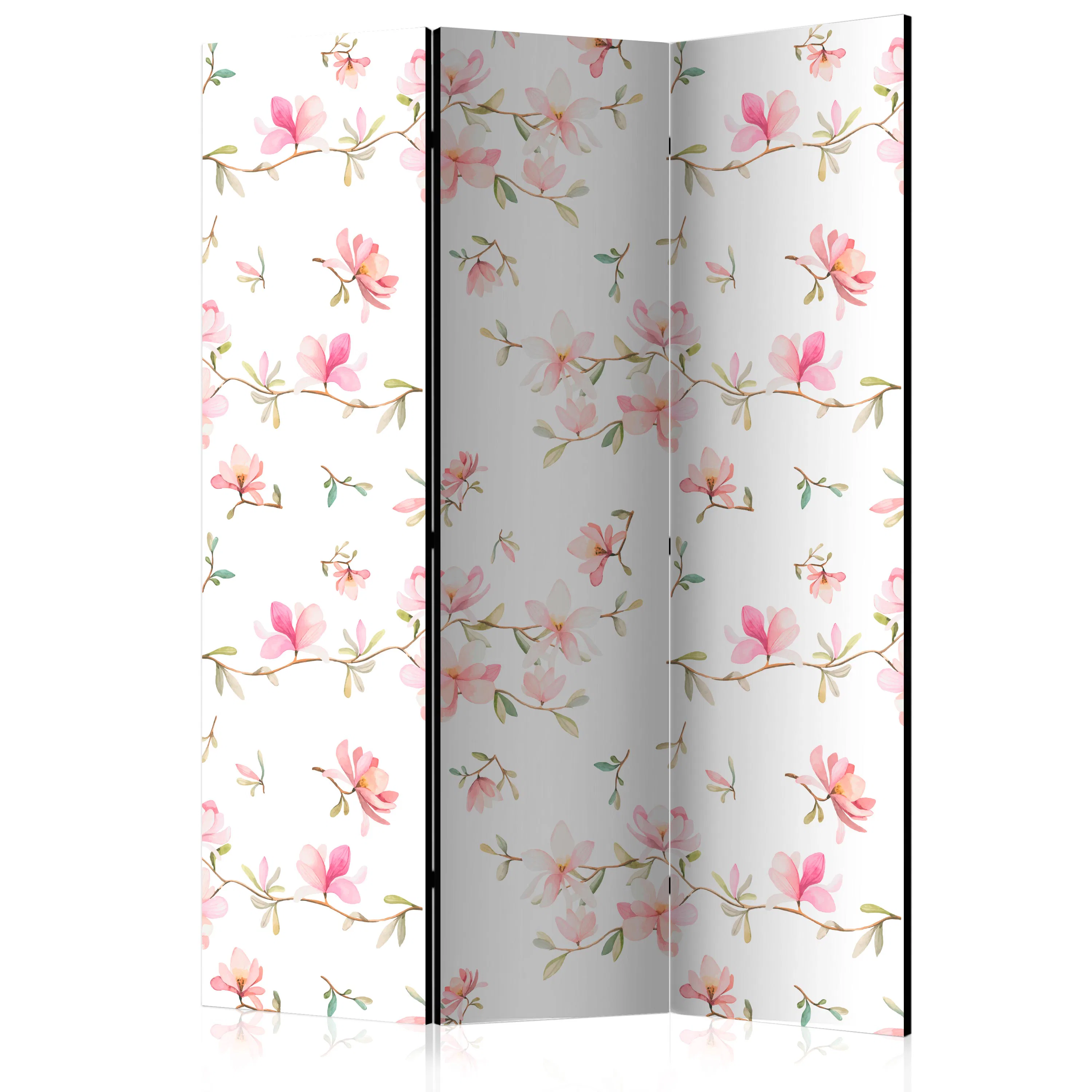 Rumsavdelare Skärmvägg Arkiio Fresh Magnolias 135x172 cm